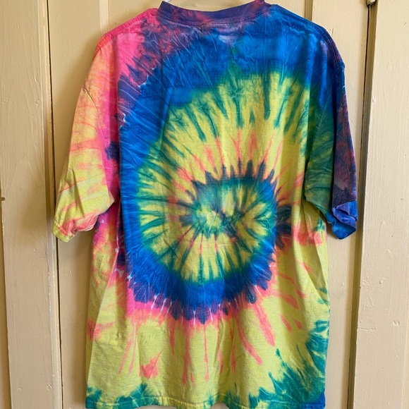 Neon Tie Dye Tshirt - Picture 4 of 4